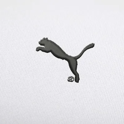 Wild Puma Logo design vector negative space Animal Logotype icon Stock  Vector | Adobe Stock