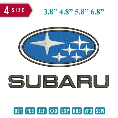 Subaru logo | SVGprinted