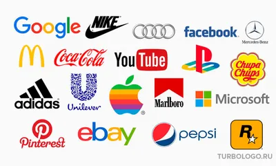 Виды логотипов: 7 основных типов, которые встречаются на рынке | Дизайн,  лого и бизнес | Блог Турболого