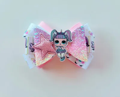 Lol Doll Bow – Unicorn ⋆ Lily Sparkle Creations