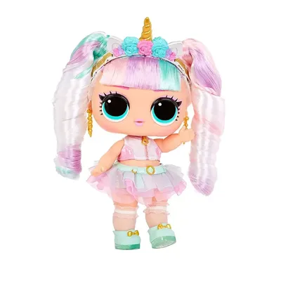 Lol Surprise Dolls. L.O.L. dolls surprise. Unicorn doll. Unicorn L.O.L.  dolls surprise. Surprise dolls to open and discover. Fashion dolls,  collectible dolls, games. Official doll. Stock Photo | Adobe Stock