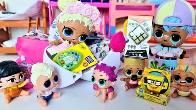 5 SURPRISES! NEW TOYS FOR KIDS LOL in kindergarten lol surprise dolls  cartoons DARINELKA - YouTube