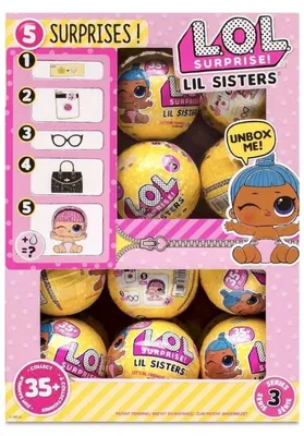 L.O.L. surprise Eye spy Lil Sisters// Years/ Tomy/ Age - Walmart.com