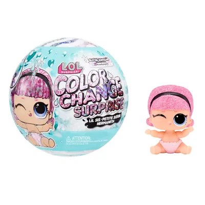 Купить кукла Сестричка Glitter Color Change с аксессуарами L.O.L.  SURPRISE!, цены на Мегамаркет | Артикул: 600012514721