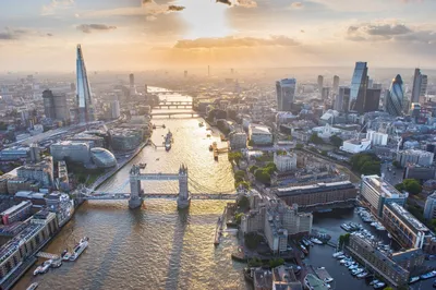 Город, лондон, london, высота, мост, река обои для рабочего стола,  картинки, фото, 1920x1200.