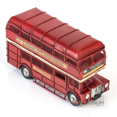 Модель-игрушка Лондонский автобус (красный)