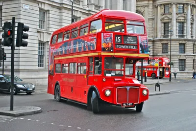 Купить фотообои Лондонский автобус (#2046) | заказать в каталоге интернет  магазина с ценой и фото