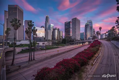 Лос-Анджелес, Калифорния - развлечения, небоскребы, места