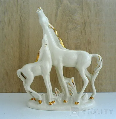 Композиция \"Лошадь с жеребенком\" 116596 купить в Москве в интернет-магазине  Уральский сувенир
