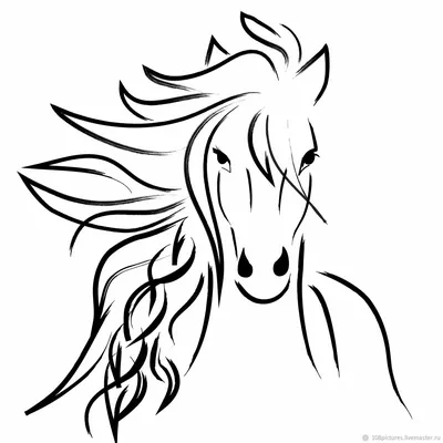 Как нарисовать лошадь? | Рисование, Рисовать, Как рисовать