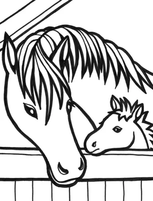 маленькие милые единороги волшебные пони лошади раскраска страница.  Иллюстрация вектора - иллюстрации насчитывающей антропологического,  художничества: 227982795