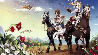 Картинка лошадь Alicia (Game), Natsu no Yoru две Аниме компьютерная