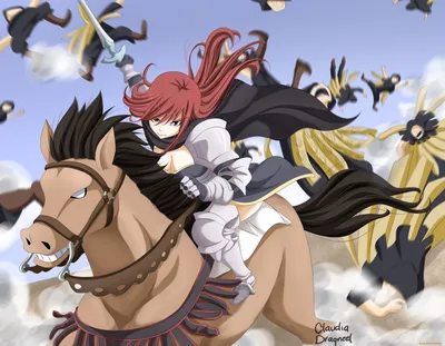 аниме девушка с несколькими лошадьми рядом с ней, картинка верховая езда,  лошадь, верховая езда фон картинки и Фото для бесплатной загрузки