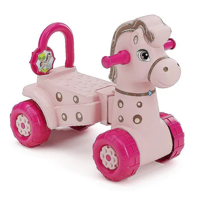Детская кукольная игрушечная фигурка «Лошадка Принцессы» 3309 для девочек,  10 см. / Фиолетовая