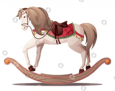 67510 Качалка-лошадка детская Moby Kids \"Принцесса\" | Интернет-магазин  детских игрушек KidLand.ru