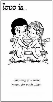 Love is...»: история создания милых комиксов о любви: Занимательные истории  в журнале Ярмарки Мастеров
