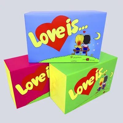Жевательная резинка \"Love is\" купить по низким ценам в интернет-магазине  Uzum (492829)