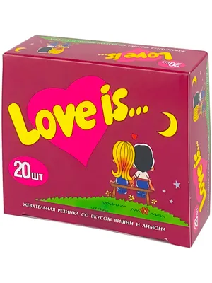 Жвачка «Love is» ассорти купить в Баку