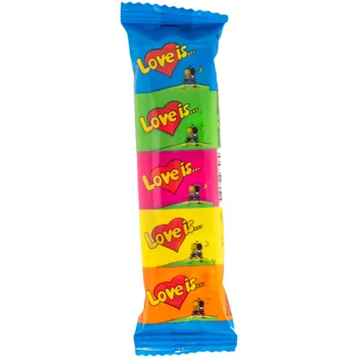 Love is блок 100 шт жевательная резинка Лав из Яблоко - лимон, жвачка 90-х  (ID#1672580991), цена: 195 ₴, купить на Prom.ua