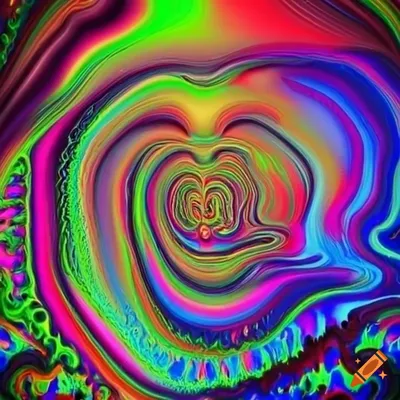 COLORFUL LSD WALLPAPERS Stock Photo - Alamy