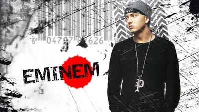 Eminem (Эминем) - обои 1366х768 на рабочий стол