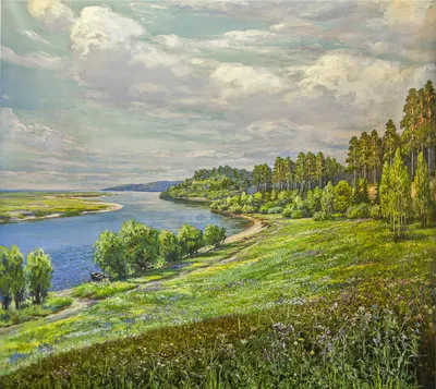 Купить картину Луга в Москве от художника Тагирова Римма