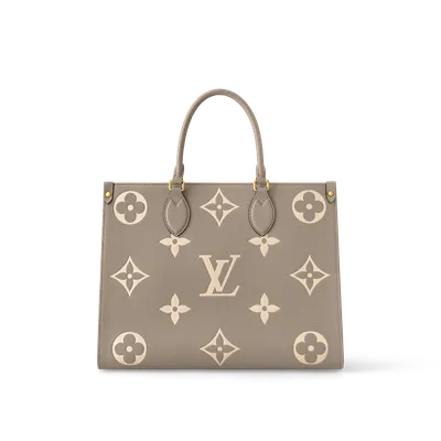 OnTheGo MM Bicolor Monogram Empreinte Leather - Women - Handbags | LOUIS  VUITTON ®