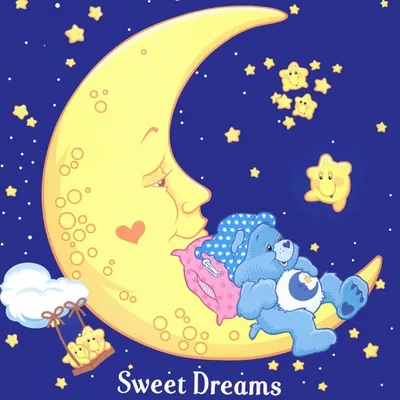 Детские Спать На Луне — стоковая векторная графика и другие изображения на  тему Младенец - Младенец, Спать, Луна - iStock