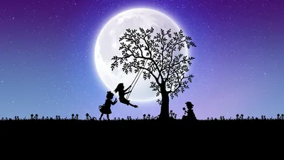 Картина \"Детские мечты\". Ребенок с мишкой. Космос, луна в интернет-магазине  Ярмарка Мастеров по цене 6500 ₽ – M8V7URU | Картины, Самара - доставка по  России