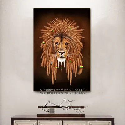 5 разных львов в разных позах, картинка льва мультфильм, лев, мультфильм  фон картинки и Фото для бесплатной загрузки