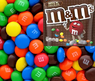 M AND MS Milk chocolate with colorful dragee, 125 g - Delivery Worldwide