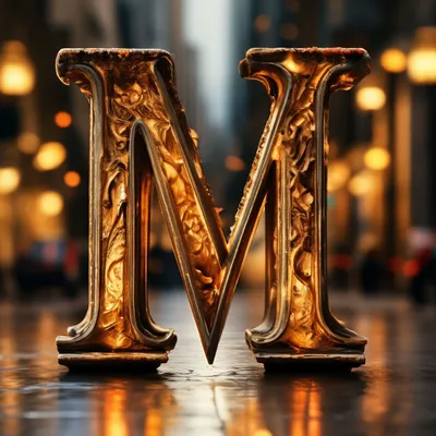 Буква м, эстетично, красиво, яркое …» — создано в Шедевруме