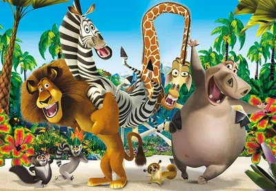 Обои Мадагаскар Мультфильмы Madagascar: Escape 2 Africa, обои для рабочего  стола, фотографии мадагаскар, мультфильмы, madagascar, escape, africa,  жираф, зебра, лев, бегемот, лемуры, пингвины Обои для рабочего стола,  скачать обои картинки заставки на