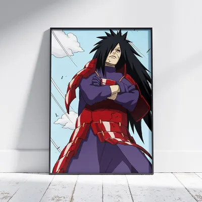 Фото Madara Uchiha / Мадара Учиха из аниме Наруто / Naruto, art by zetsuai89