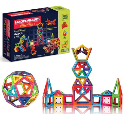 Magformers Smart 144pc Magnetic Construction Educational STEM Toy –  Magformers US