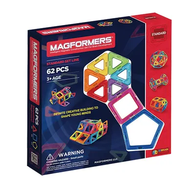 Magformers Rainbow 30pc Magnetic Construction Educational STEM Toy –  Magformers US
