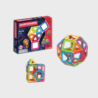 Magformers My First Set Multicolor Magnetic Tiles 30 Pieces - Walmart.com