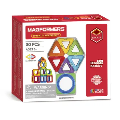 XL Neon 30 Piece Toy Set | Magformers | NINI and LOLI