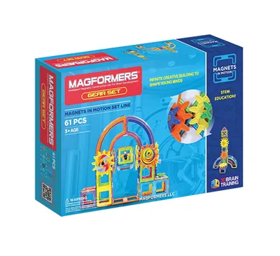 Magformers Neon Color Magnetic Construction 60-Piece Set - Walmart.com |  Magnetic construction, Magnetic toys, Kids magnets