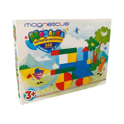Magneticus\" Мозаика №10 5 цветов ММ-146 купить за 499,00 ₽ в  интернет-магазине Леонардо