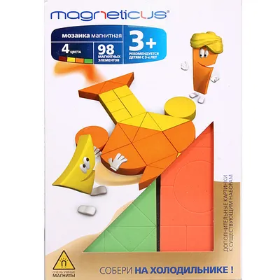 Магнитная мозаика MAGNETICUS Стройка от Magneticus, МС-005 - купить в  интернет-магазине ToyWay.Ru