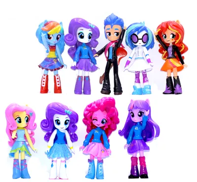 Фигурки Девочки из Эквестрии 9в1, 13 см - My Little Pony, Equestria Girls  (ID#673010994), цена: 825 ₴, купить на Prom.ua