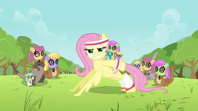 Май литл пони Флаттершай мягкая плюшевая игрушка / My Little Pony Princess  Fluttershy