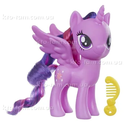 Май литл пони Сумеречная Искорка мягкая плюшевая игрушка / My Little Pony  Princess Twilight Sparkle