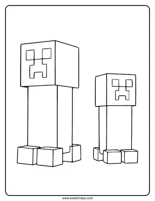 STL file Minecraft Creeper 👻・3D printer model to download・Cults