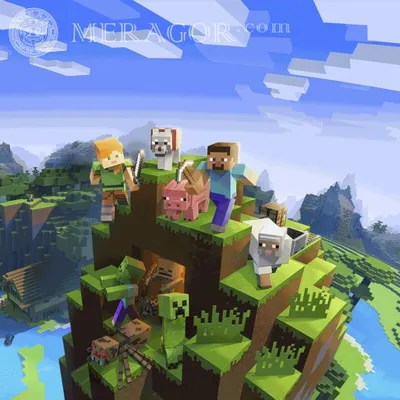 MERAGOR | Скачать картинку из игры Minecraft на аватарку