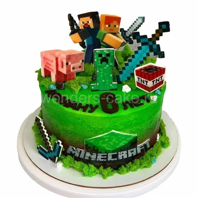 вафельная картинка Майнкрафт #майнкрафт #картинканаторт #майнкрфтдляторта |  Minecraft cake toppers, Birthday cake topper printable, Minecraft theme
