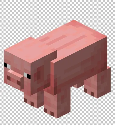 Minecraft Pig PNG Image | OngPng