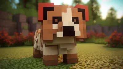 Minecraft животные 3D модели скачать - Free3D