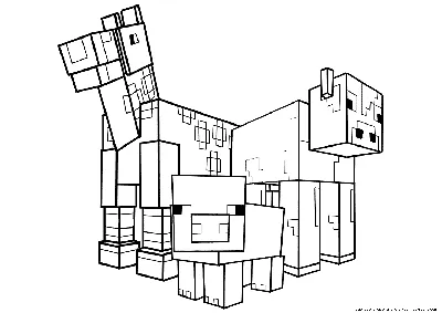 Конструктор China bricks 63082 Майнкрафт — Домики животных 4 в 1, из серии  Компьютерные игры, Майнкрафт :: Интернет-магазин детских пластиковых  конструкторов и их аналогов
